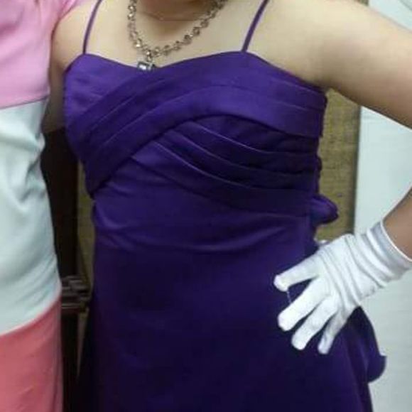 ☆Sale Purple cocktail dress - Picture 5 of 5